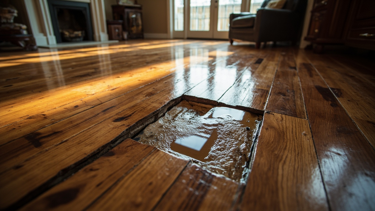 Hardwood Floor Water Damage in Raleigh – Expert Restoration Before Cupping and Mold Take Hold
