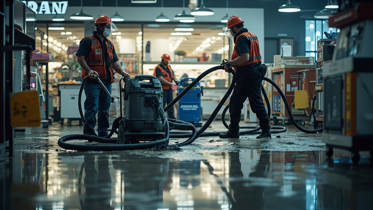 Retail Store Water Cleanup in Raleigh – Minimize Downtime and Preserve Revenue