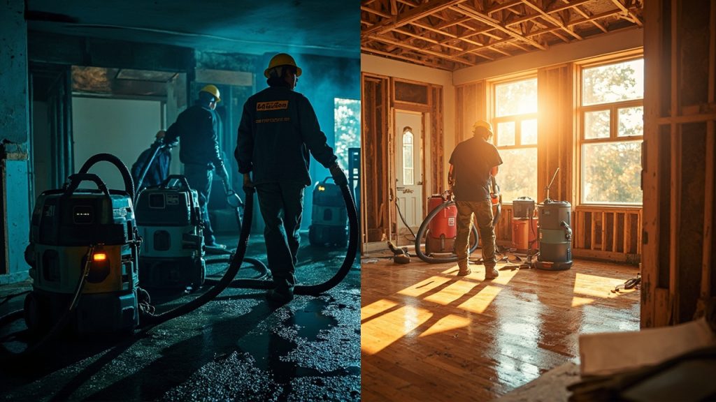 Water Mitigation vs Restoration in Raleigh NC 27601