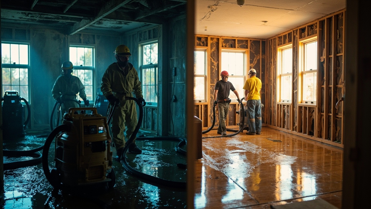 How Professional Water Damage Response Actually Works