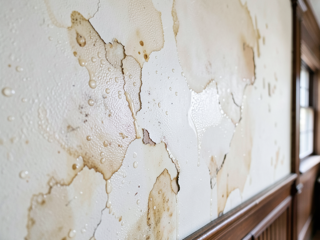 Can You Save Designer Wallpaper After a Leak in Your Historic Oakwood Home?