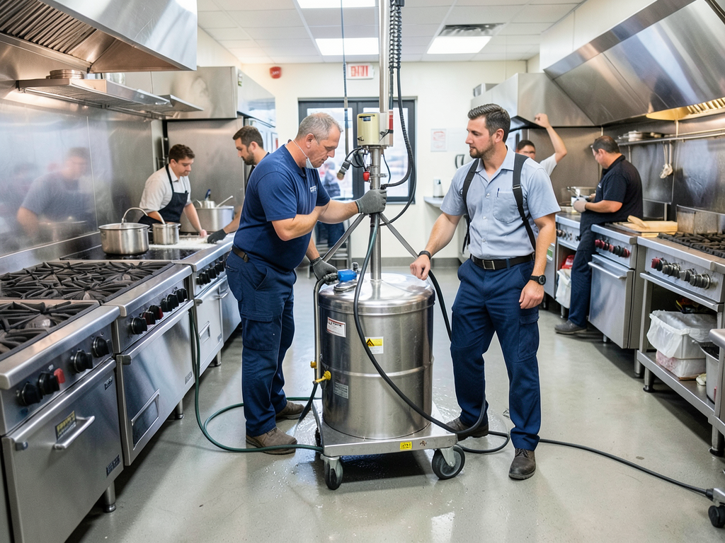 Emergency commercial water extraction for restaura