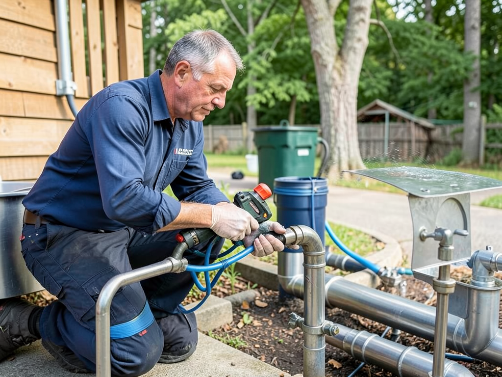 Preventing Winter Pipe Bursts in Your Hasentree Outdoor Kitchen