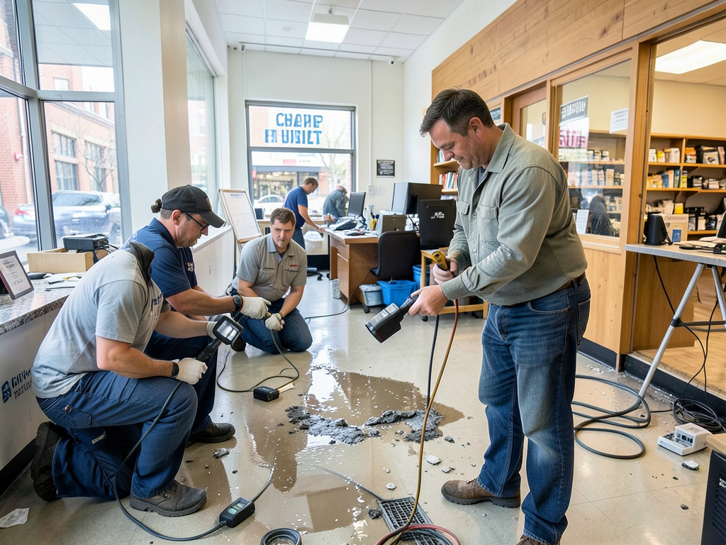 Protecting your inventory after a pipe burst in a