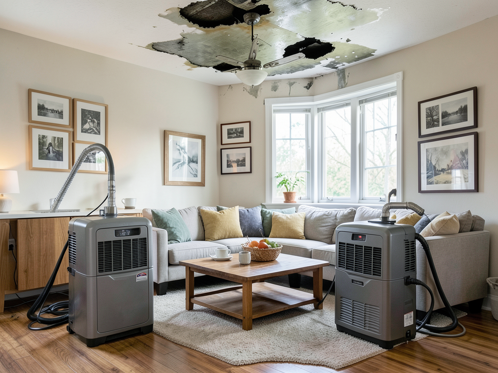 What to Do When an Upstairs Toilet Overflow Leaks Through Your Ceiling in Six Forks