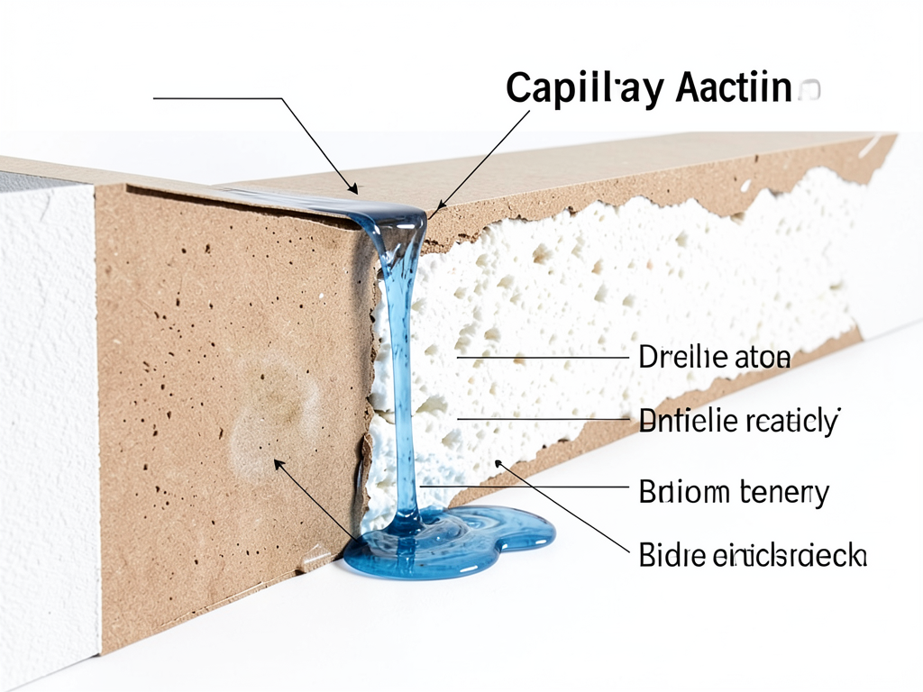 Why Water Travels Up Your Walls (The Physics of Capillary Action in Raleigh Homes)